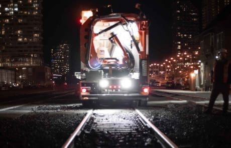 Rail-1 maintenance work