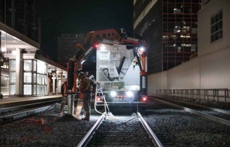 Rail-3 maintenance work