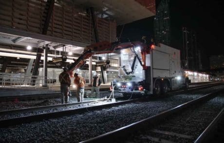 Rail-4 maintenance work